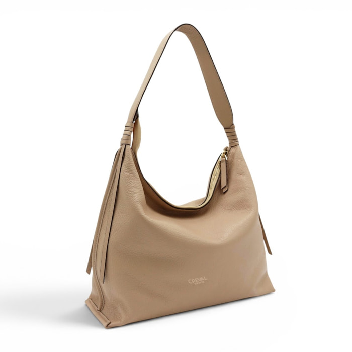Borsa a spalla Cheval Firenze Laila A/S Savana Beige