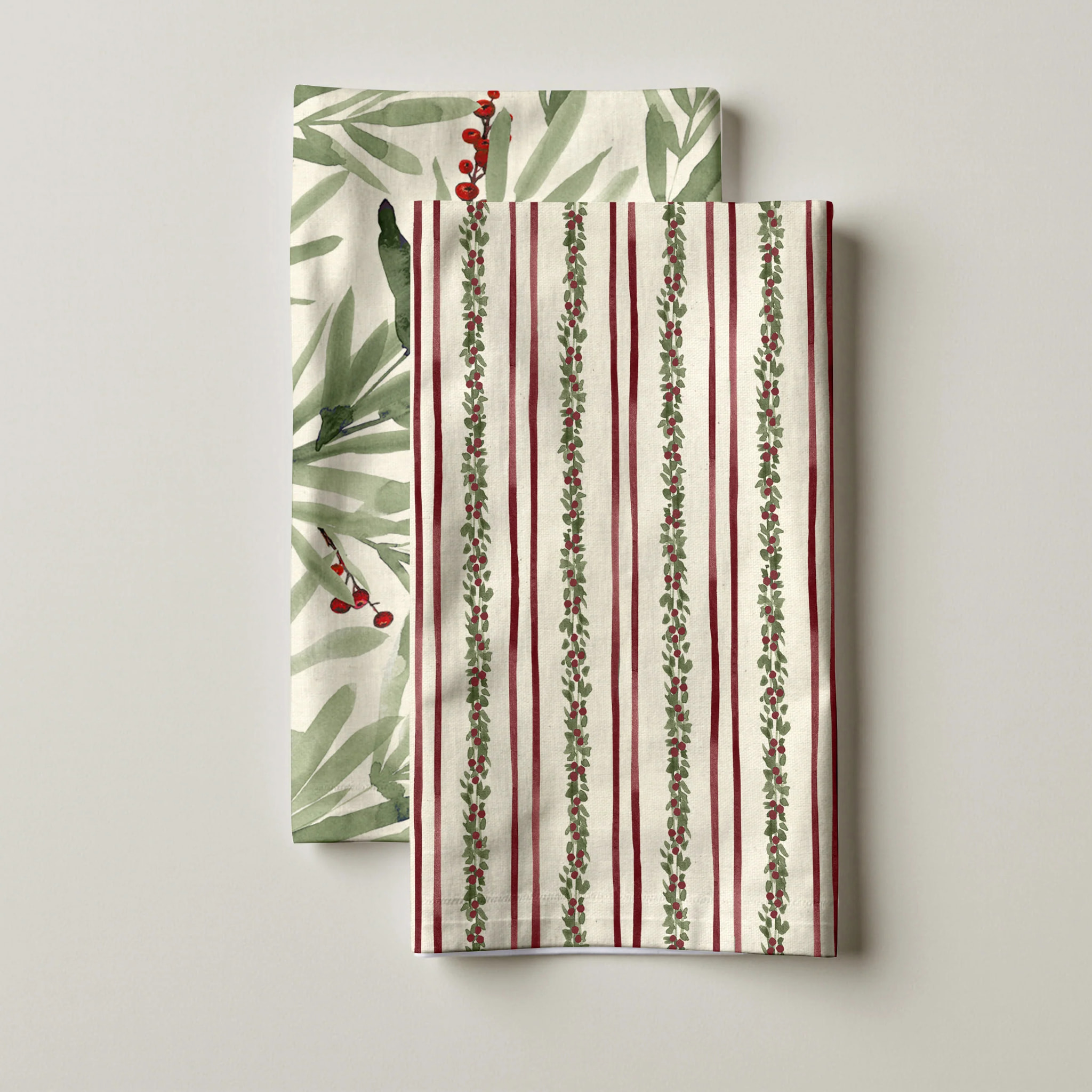 Lot de 2 torchons de cuisine Wish 18 - Merry 46