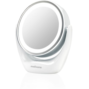 Miroir MEDISANA lumineux grossissant à piles