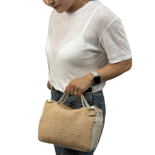 Bolso de mano Cheval Firenze Lipari Beige