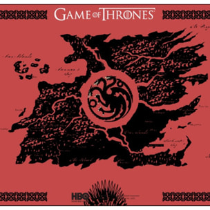 Tapis de souris LEXIP X TSUME - GAME OF THRONES TARGARYEN TAPI
