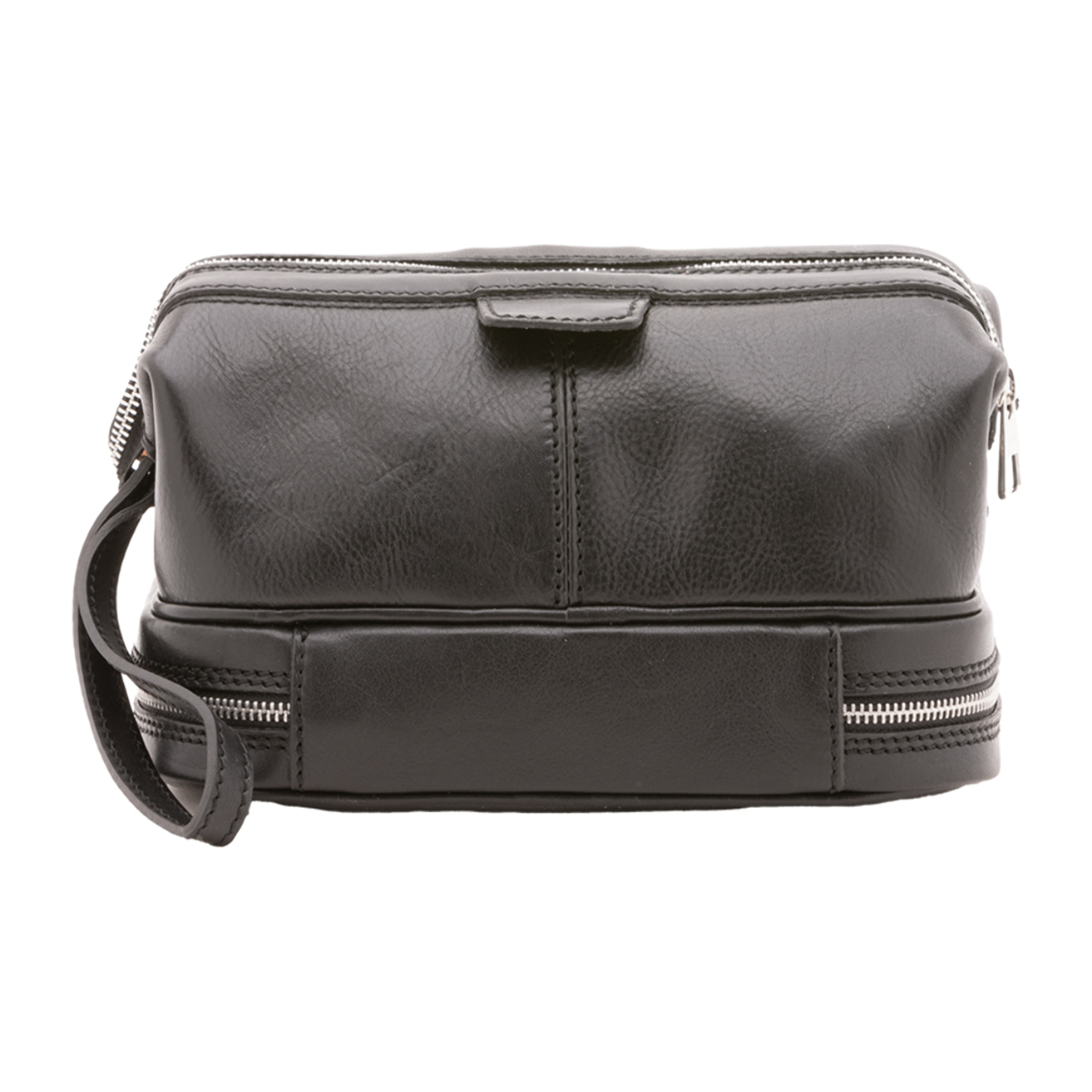 Pochette  unisex In Vera pelle Made in Italy 25x18x16 cm