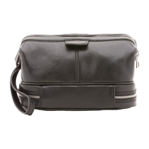 Pochette  unisex In Vera pelle Made in Italy 25x18x16 cm