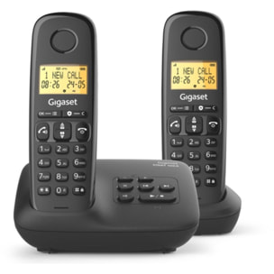 Téléphone sans fil GIGASET BASIC 100A DUO