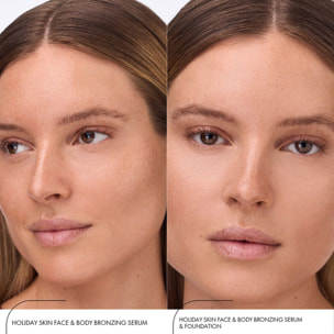 Holiday Skin Bronzing Serum - Sérum Bronzant Visage et Corps Fini Anti-Transfert 30ml