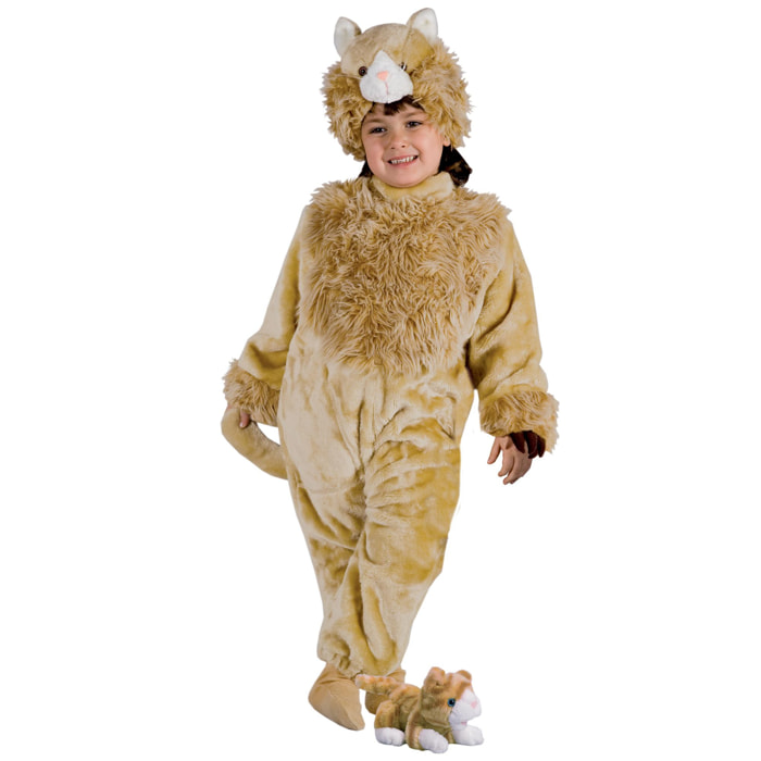 Gattino Io E Il Mio Cucciolo Costume Bambino Unisex E Peluche Con Voce