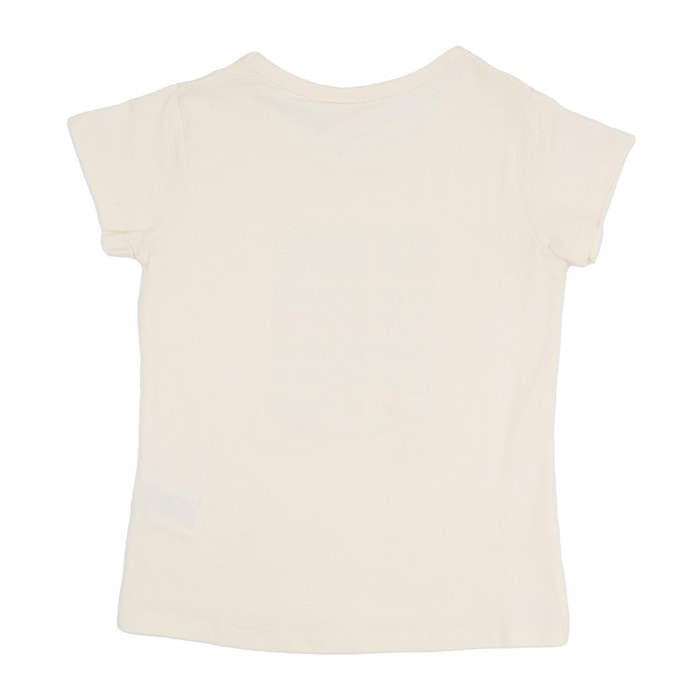 T-shirt Leone bambina con maniche corte Chic Girl