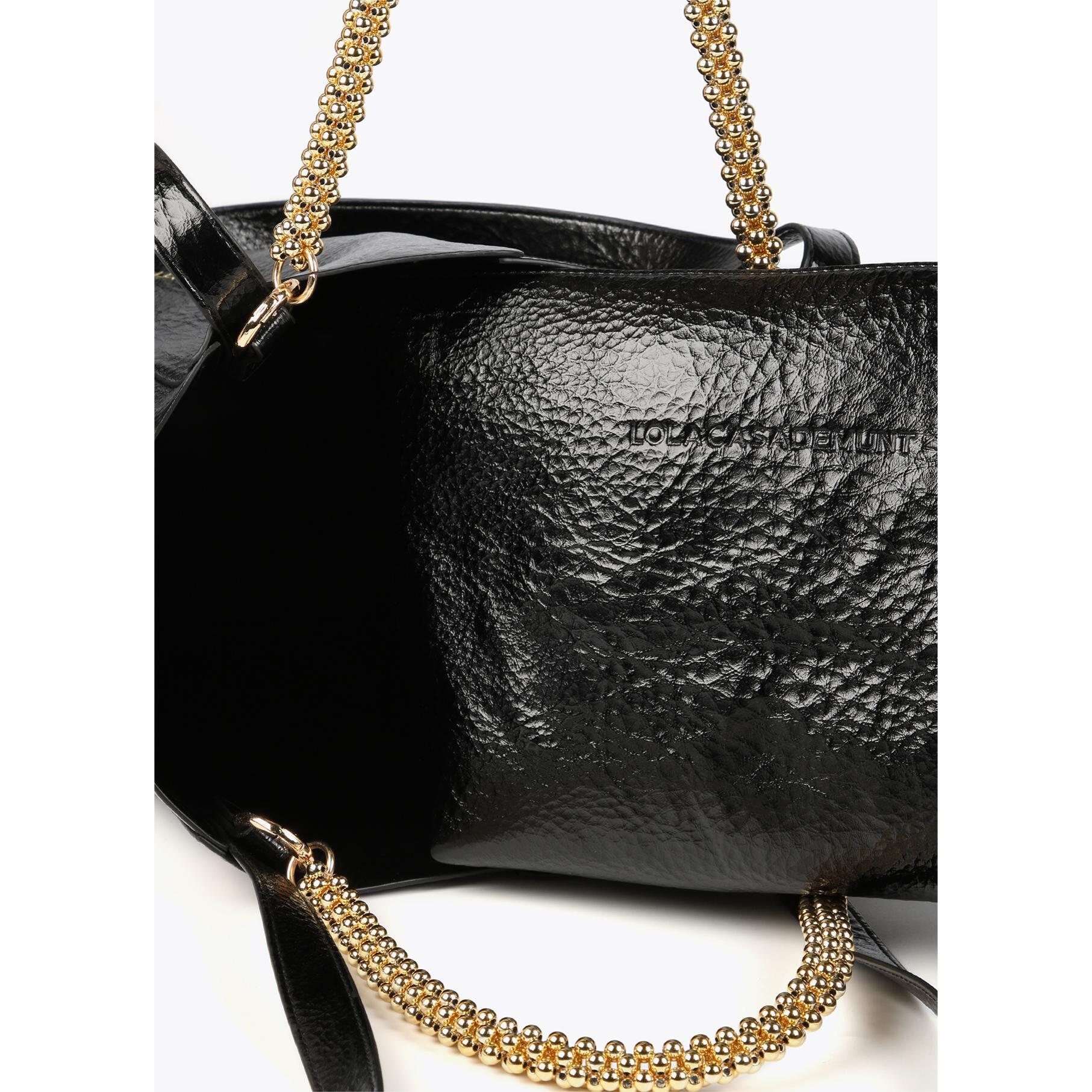 Borsa media metallizzata