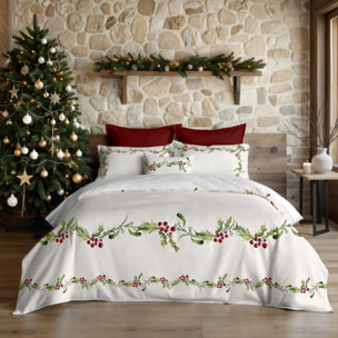 Housse de couette avec boutons-pression Holly