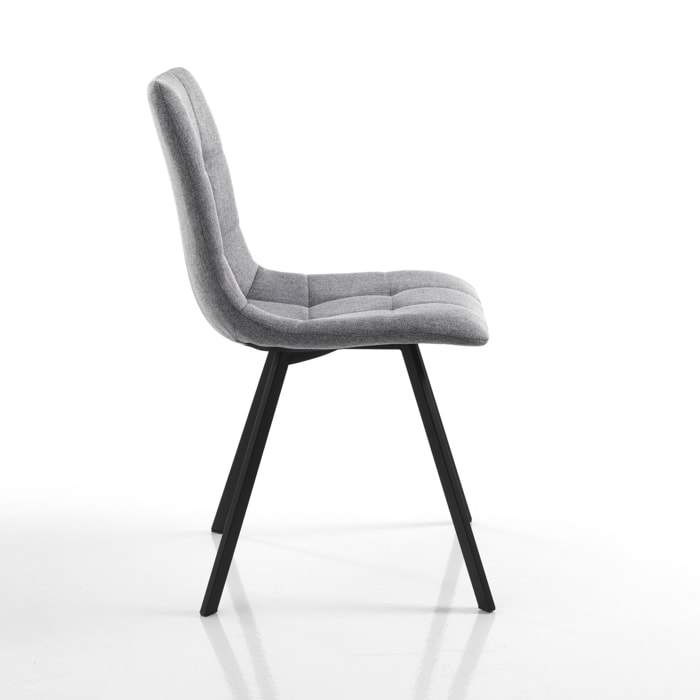 ORESTELUCHETTA set 4 sedie imbottita JANE GREY