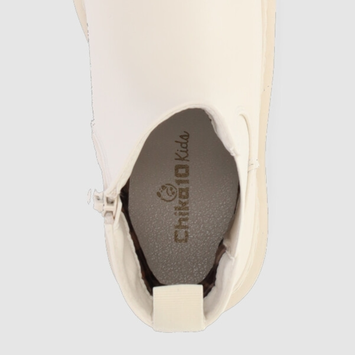 Botines - Blanco/Off White - Tacón: 3 cm