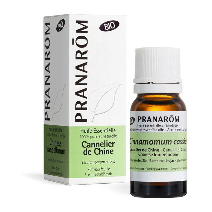 Pranarom - Huile Essentielle de Cannelier de Chine - Bio - 10 ml