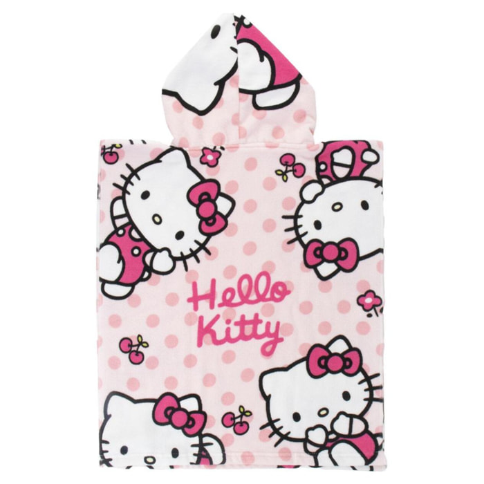 Toalla de Playa de Hello Kitty - 50 x 115 cm - Multicolor