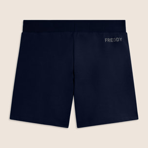 Pantaloni Shorts con Motivo Grafico e Logo FREDDY