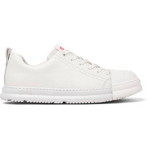 Sneakers - CAMPER Junction Runner - Bianco - Pelle liscia