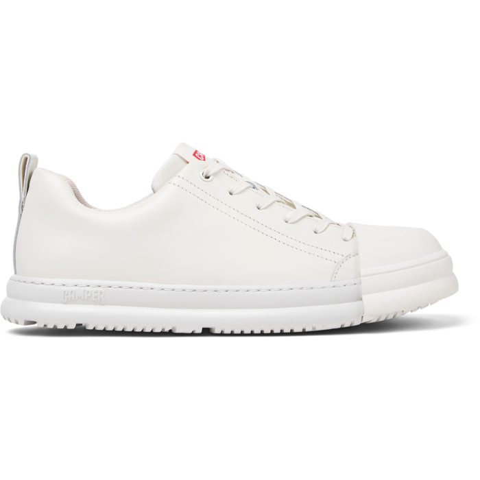 Sneakers - CAMPER Junction Runner - Bianco - Pelle liscia