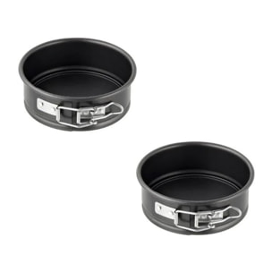 Lot de 2 petits moules à manqué à charnière Zenker Special Mini