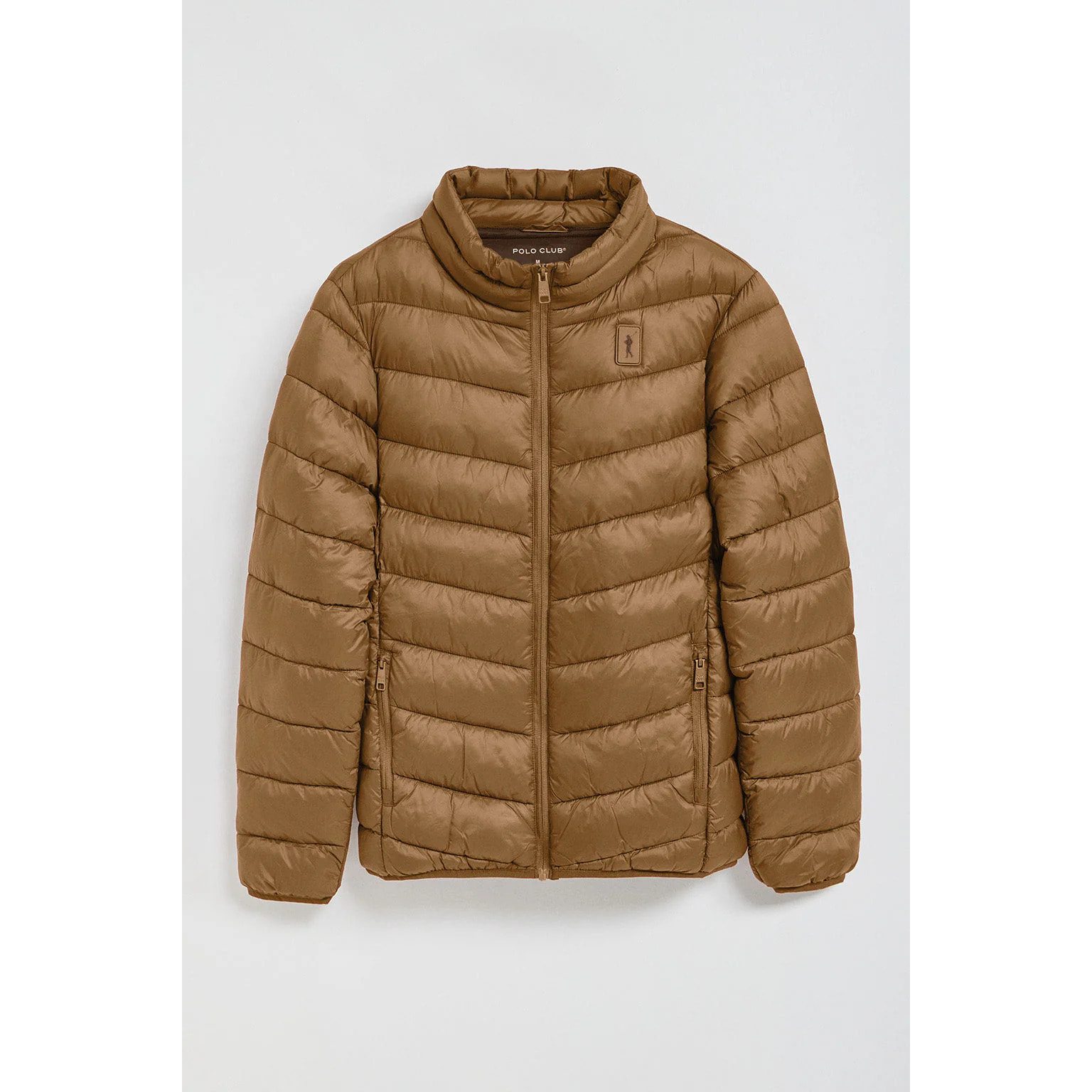 Giacca ultraleggera Chase cammello con toppa Rigby Go