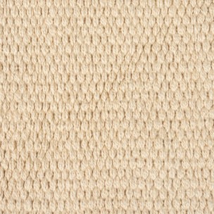 Tapis à pompon chambre enfant Beige