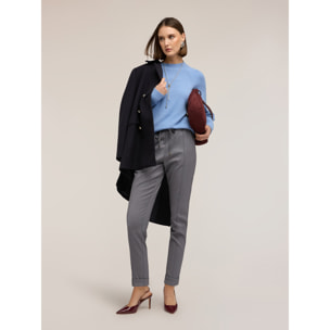 Motivi - Joggers in flanella - Grigio