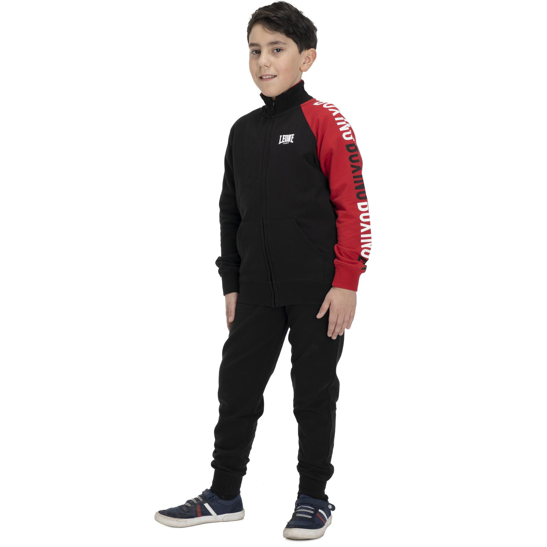 Tuta da bambino con colletto e full zip Junior Class