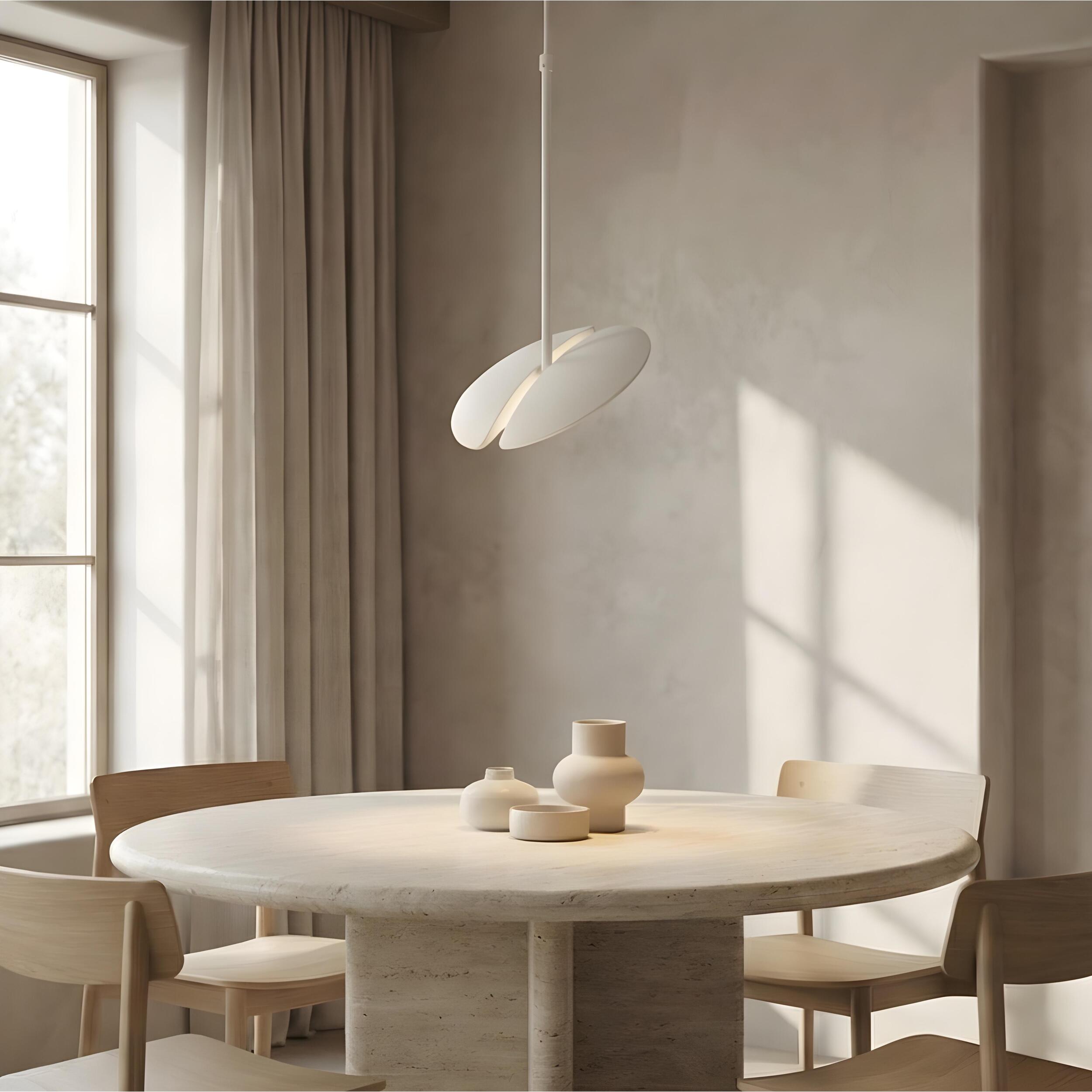 LEDS C4 Dawn Lámpara Colgante de Techo LED Modulable de Diseño Moderno Luz LED Cálida 3000K con Potencia de 27.8W y 1947lm