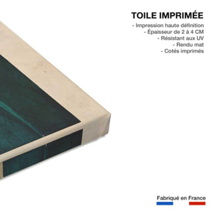 Tableau dans mon jardin  Toile imprimée