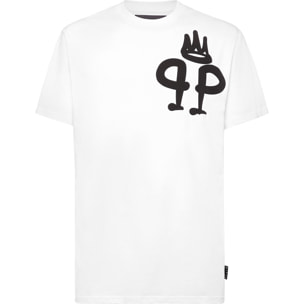 PHILIPP PLEIN Camiseta de cuello redondo y manga corta KING PLEIN