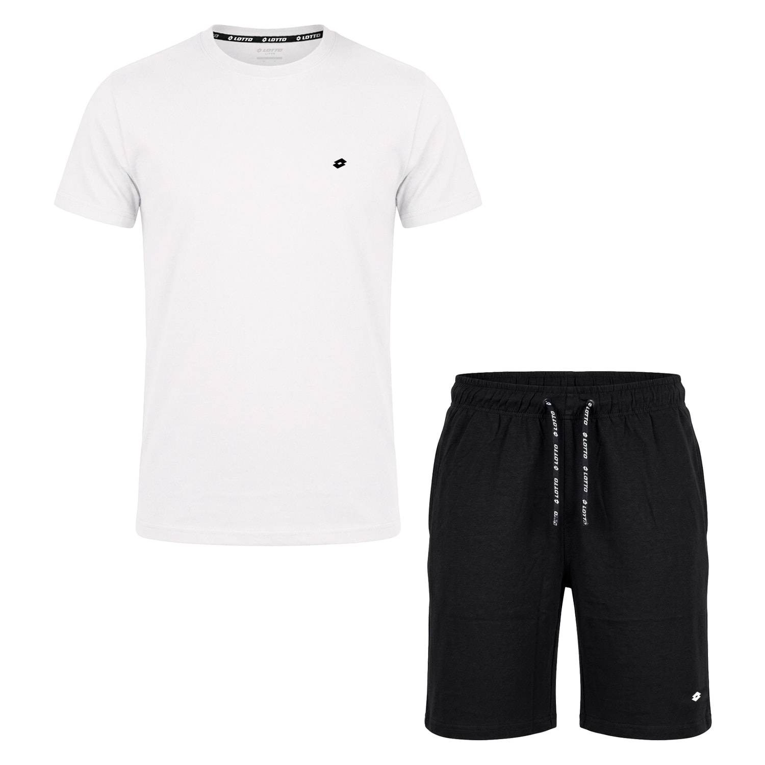 Completo Sportivo Uomo LOTTO Cotone Corto