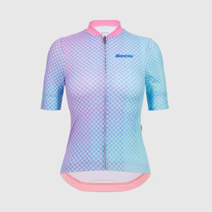 Paws Women's Short Sleeve Jersey - Turchese