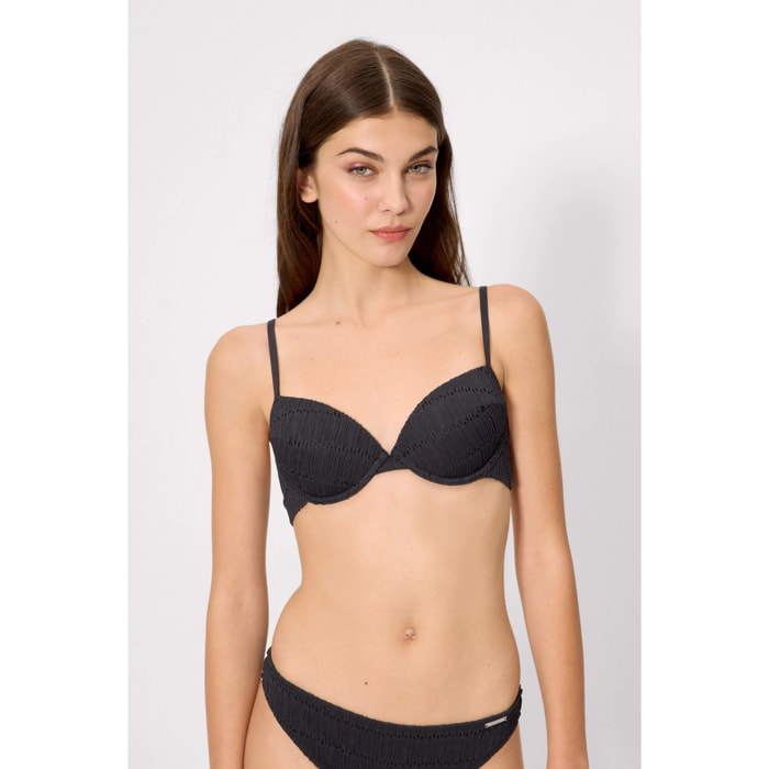 Top de bikini Nero