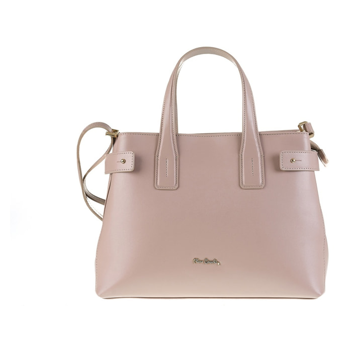 Borsa a mano da donna Made in Italy - Modello Emberly Nova - 100% pelle - 35.0 x 25.5 x 14.0 cm