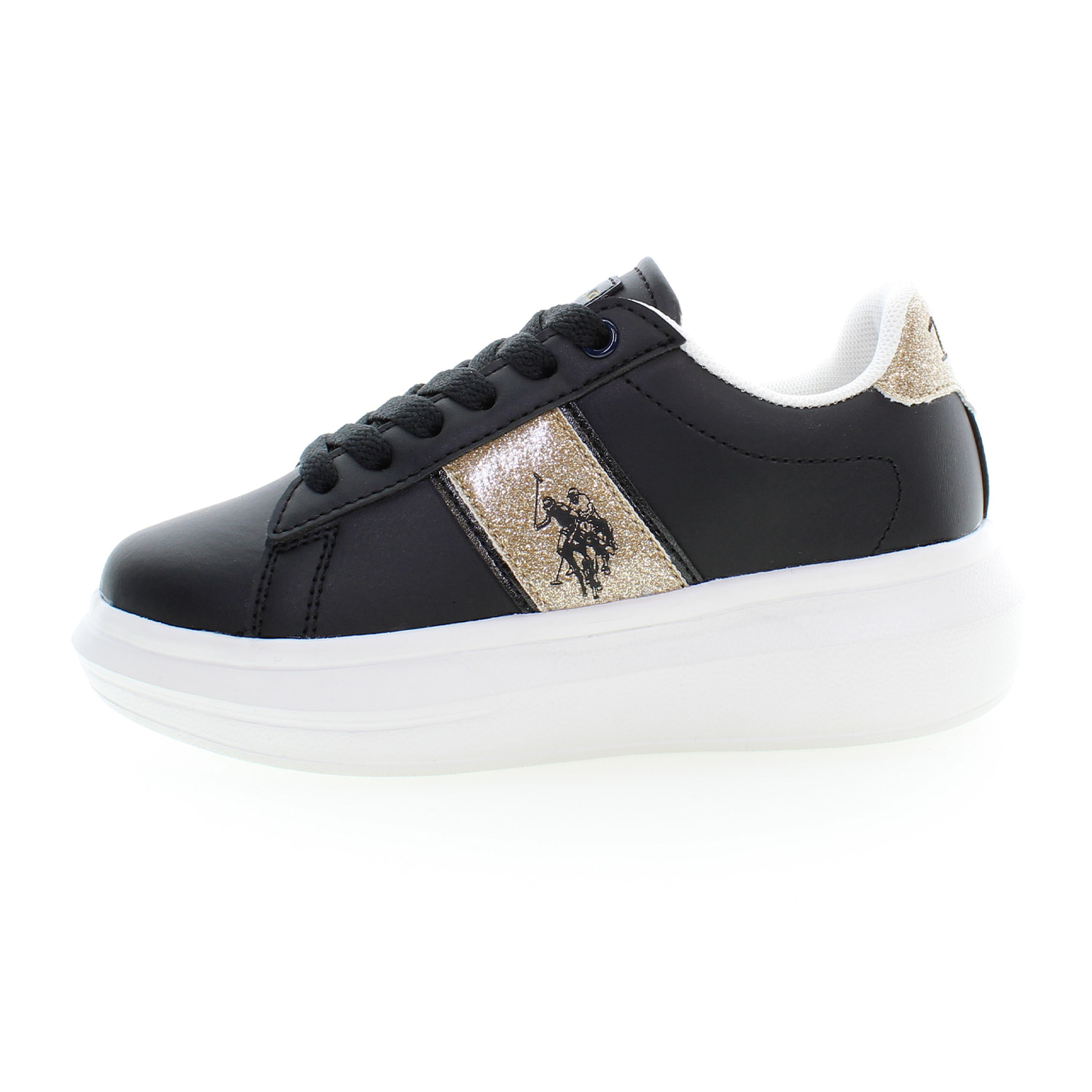 Sneakers U.S. Polo Assn Black Gold