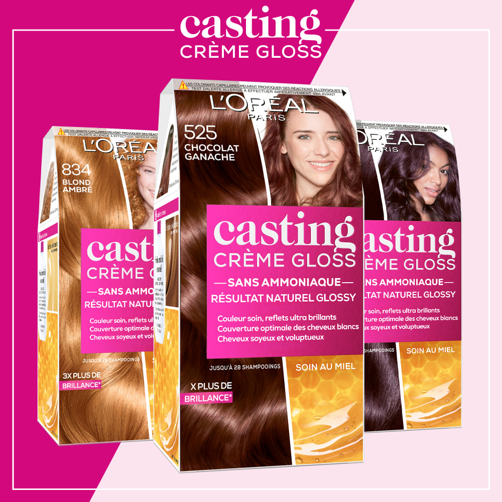 L'Oréal Paris Casting Crème Gloss Coloration 4.15 Marron glacé