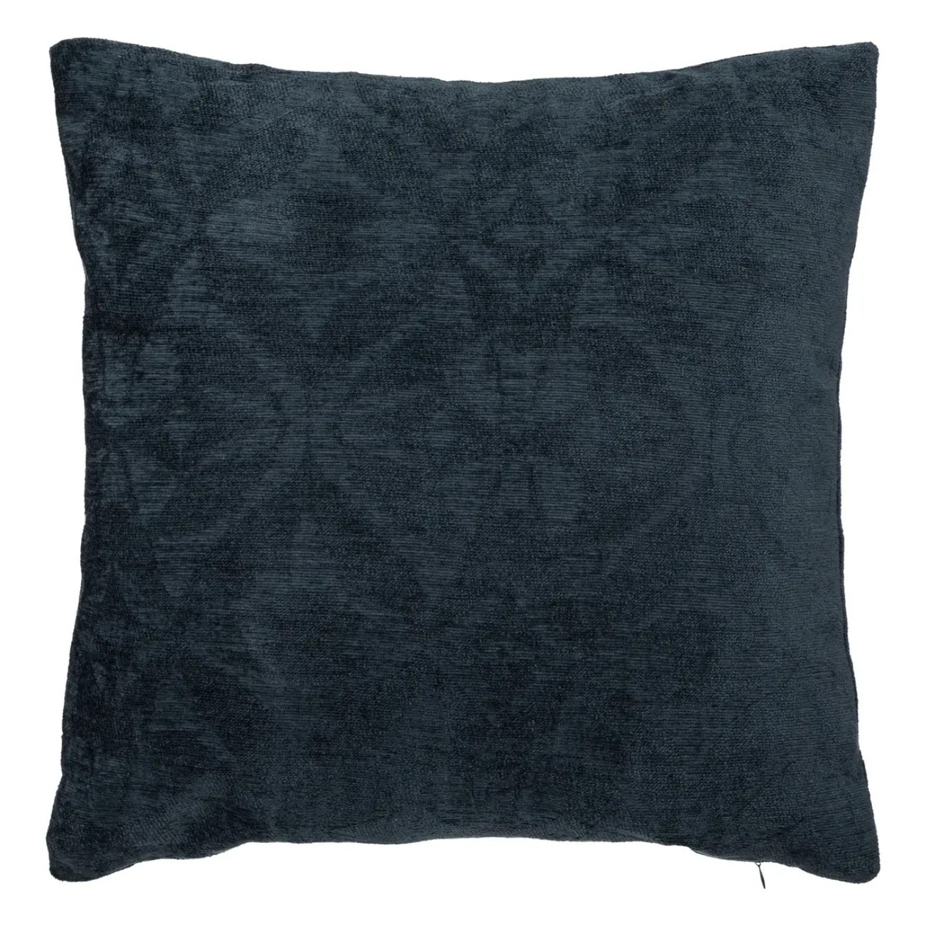 Coussin "Zuri" 40x40cm bleu jacquard