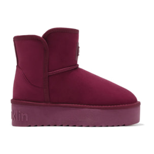 Botas de Mujer Estilo Australianas Plataforma Nordic V2 Low Burdeos