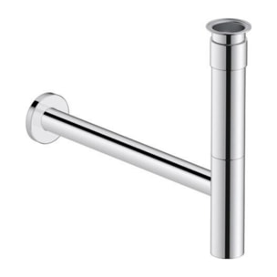 Siphon lavabo Design chromé poli