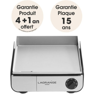 Plancha électrique LAGRANGE Plancha Pro 35S noir + Kit Access 219211