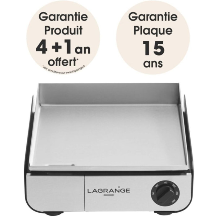 Plancha électrique LAGRANGE Plancha Pro 35S noir + Kit Access 219211