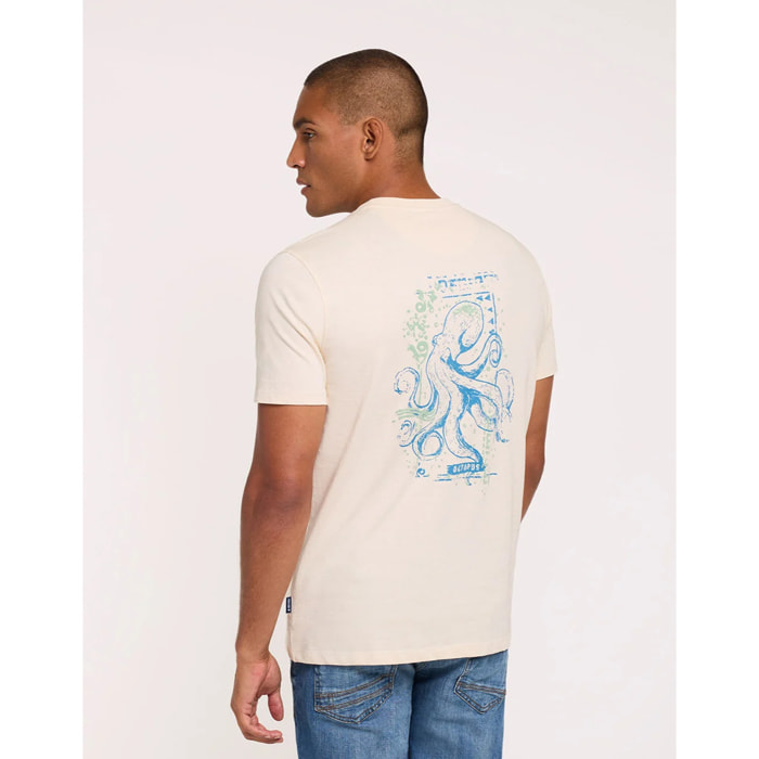 Camiseta Manga Corta Blanco Roto - Jones