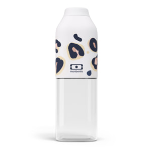 Bouteille réutilisable Positive M 500ml rose Léopard