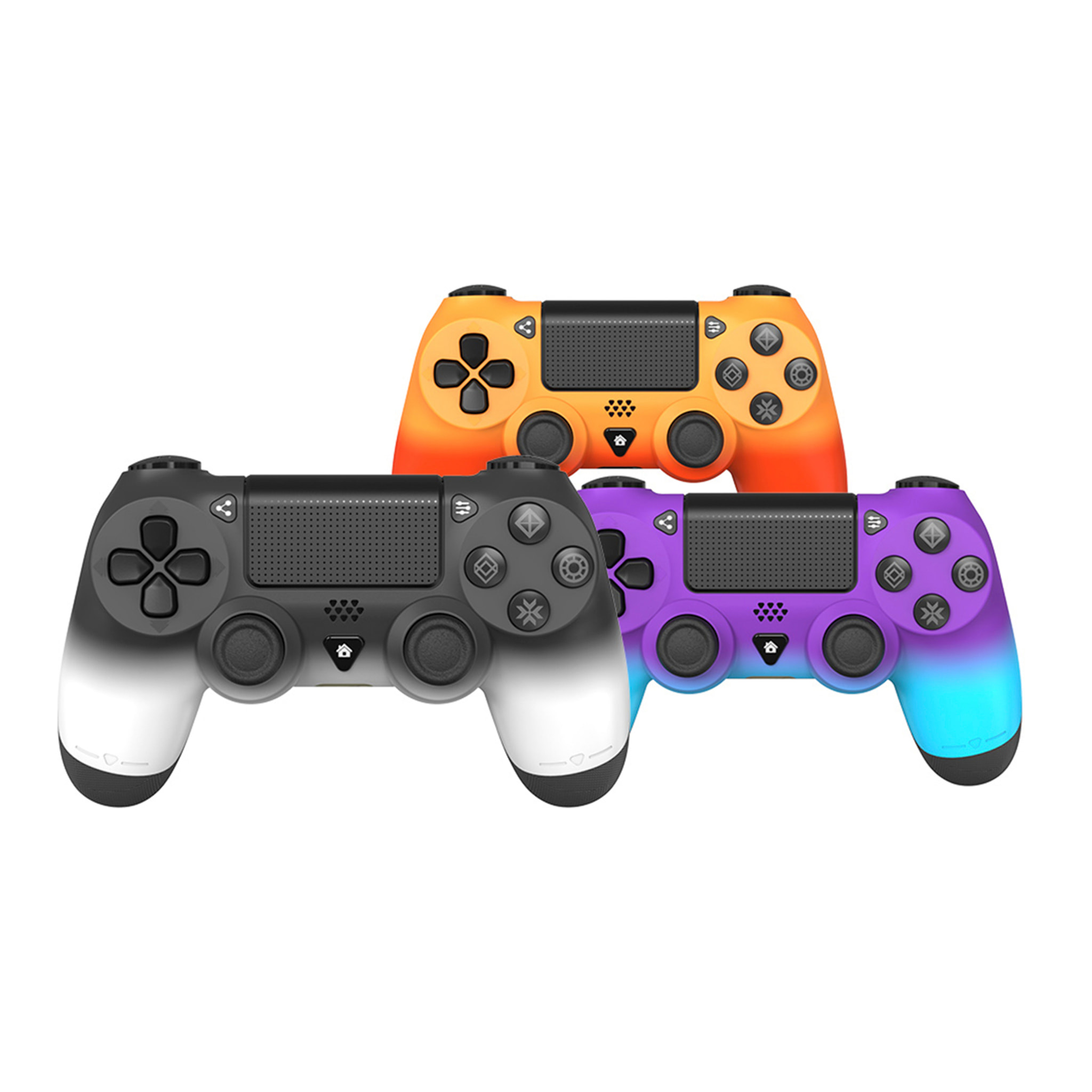 DAM Mando Dobe compatible con PS4. Funciones completas. 15,6x10,4x6,5 Cm. Color: Azul