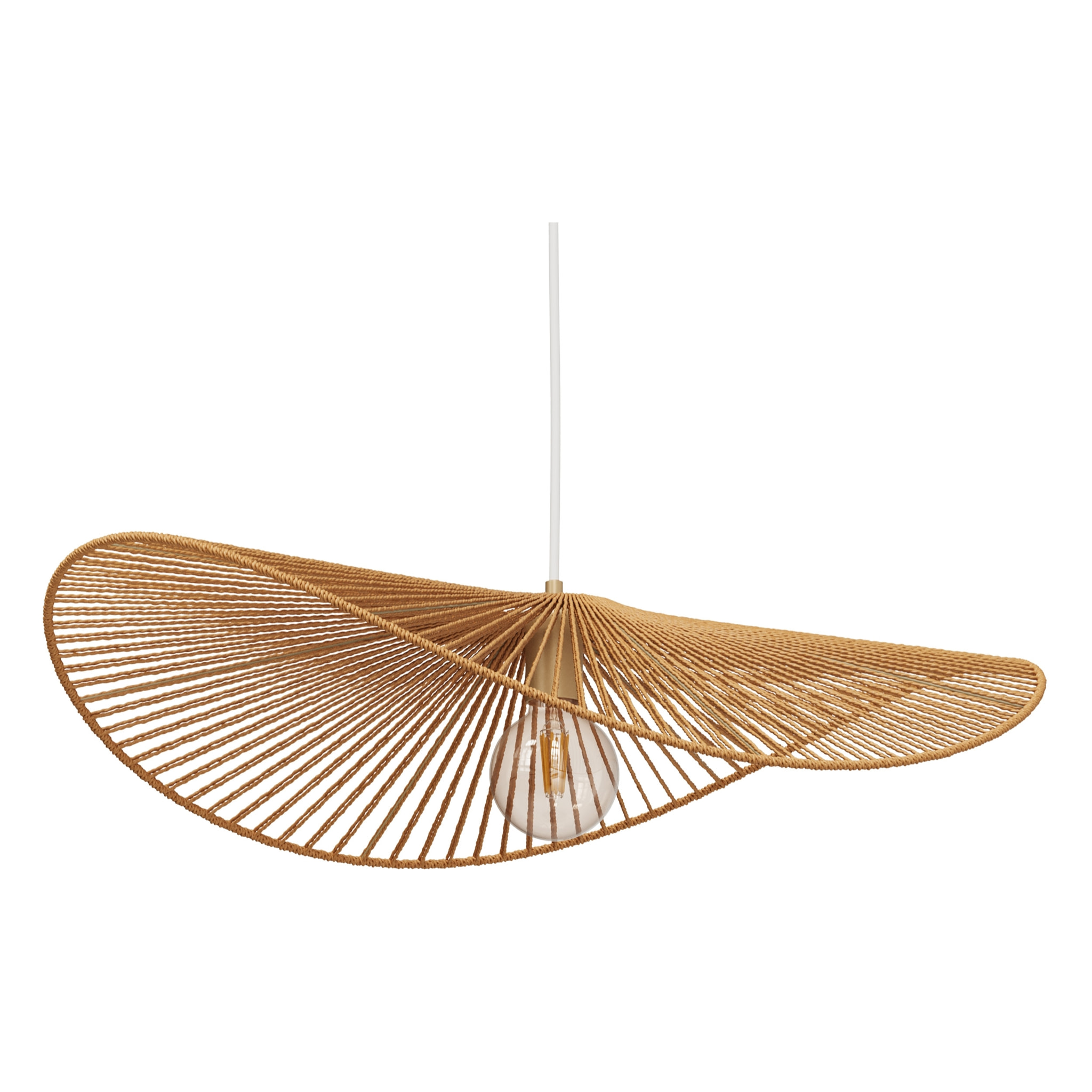 Suspension en papier de corde 75 cm - Mada