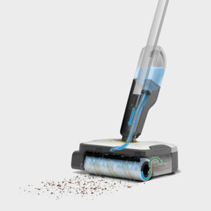 Nettoyeur de sols Karcher FC 2-4 - Batterie 4.0 Ah- Chargeur inclus- nettoie sans trâces
