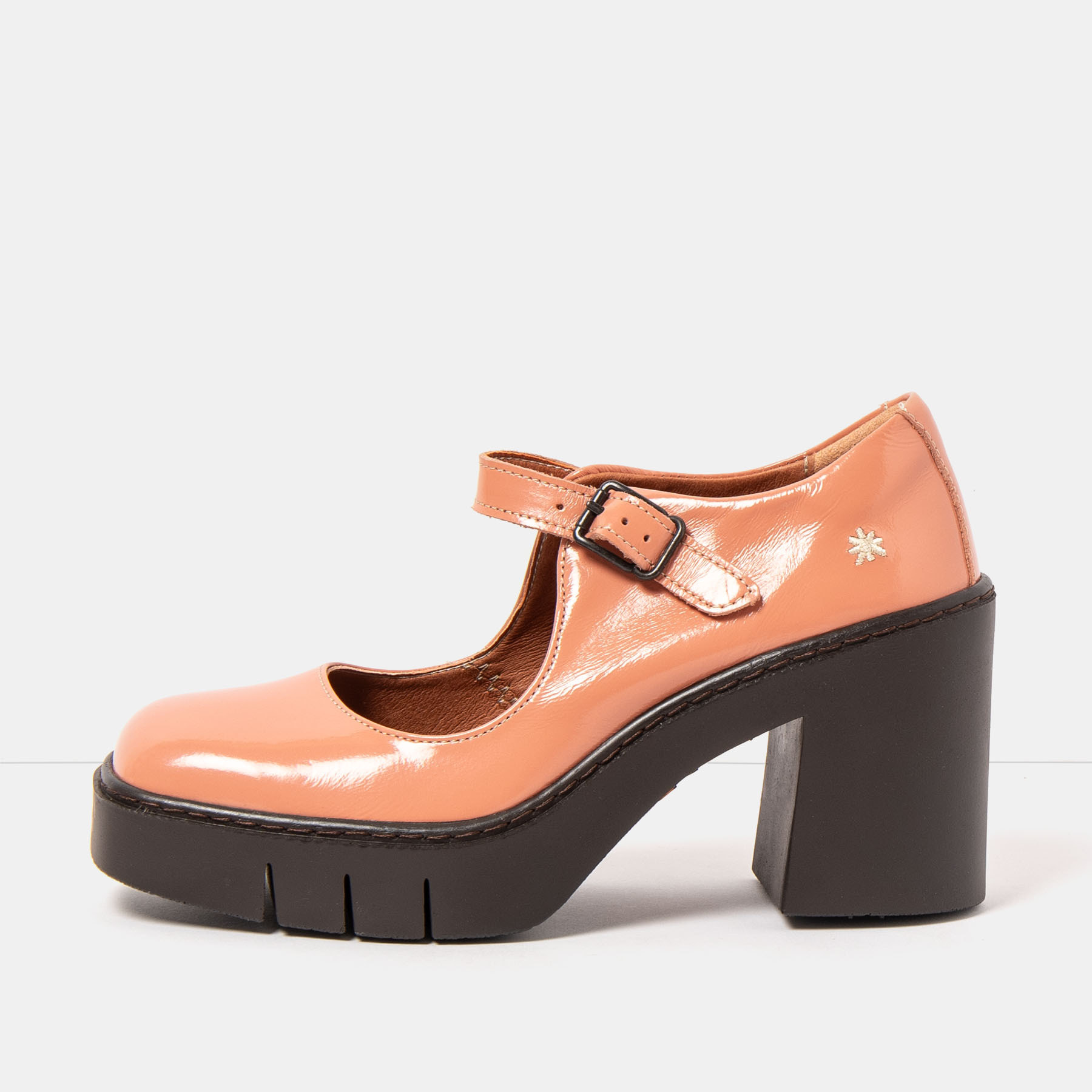 Zapatos 1984 NAPPA SHINNY FLAMINGO/BERNA color Flamingo