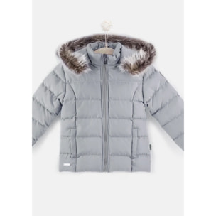 Anorak gris de niña