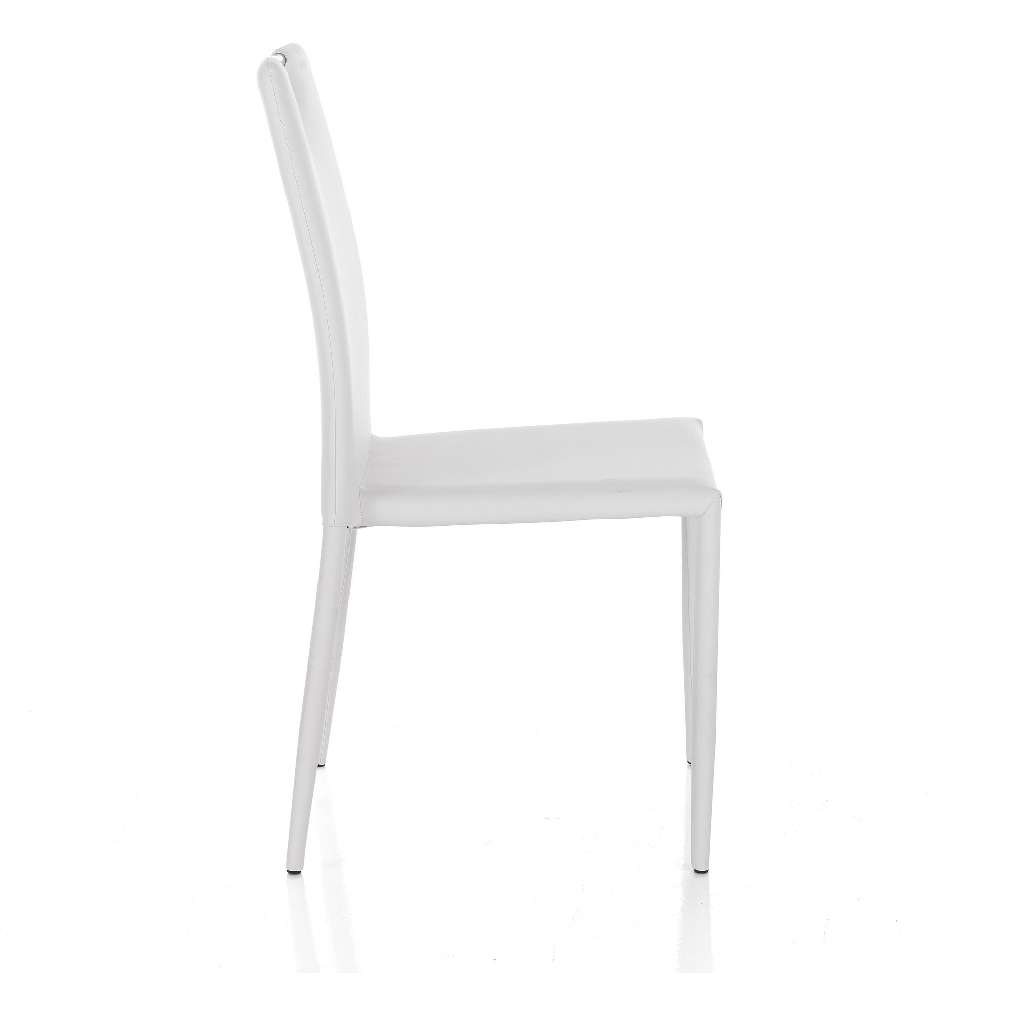 Tomasucci Lot de 4 Chaises SARA BLANCHES