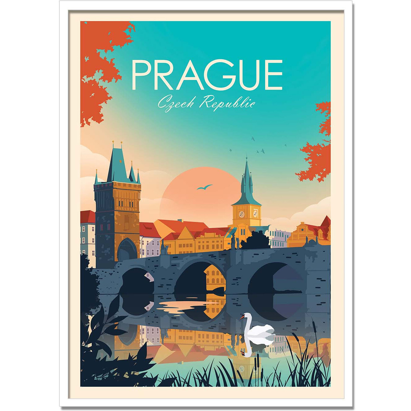 Affiche - Prague - Studio Inception