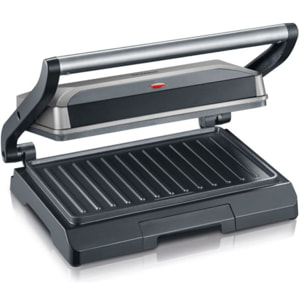 Grille-viande SEVERIN KG 2394 gris, 23x14.5 cm