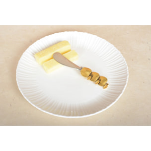 Tartineur pomme doré - lot de 2